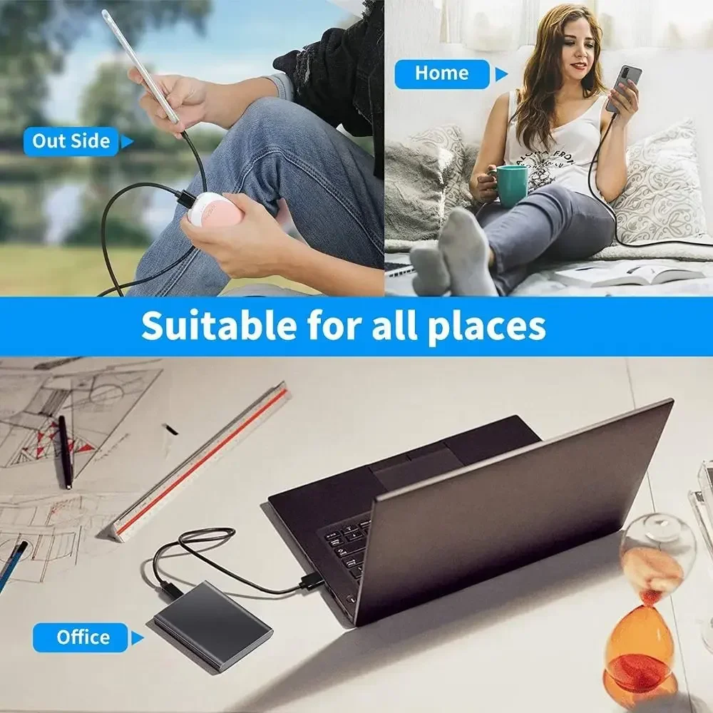 USB 3.2 C타입 고속 충전 케이블, USB C 데이터 전송 SSD 코드, 3A PD 60W QC 3.0, 자동차 노트북 하드 디스크 라인, 10Gbps Gen2
