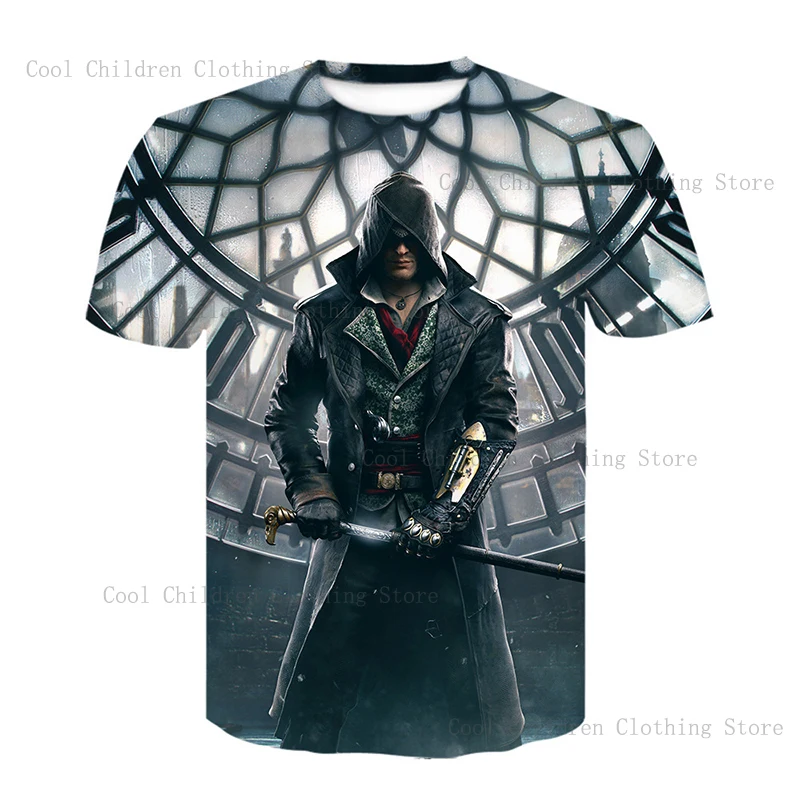 Game Assassin Creed Legends T-shirts 3D Print Men Women Short sleeve O-neck Tshirts Hip Hop streetwear Fashion Casual Top Tee 2