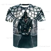 Game Assassin Creed Legends T-shirts 3D Print Men Women Short sleeve O-neck Tshirts Hip Hop streetwear Fashion Casual Top Tee 2
