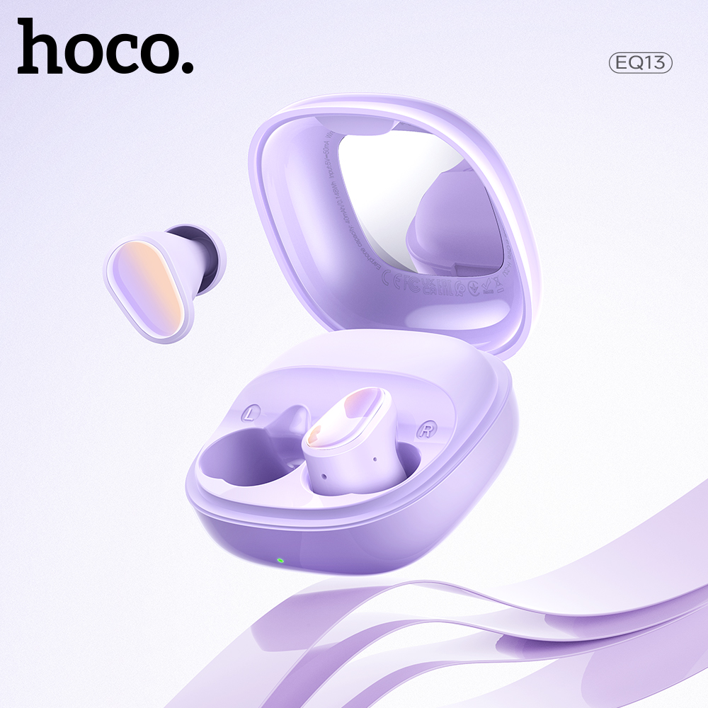 HOCO Wireless Earphones TWS Bluetooth 5.3 Headphones, Mini and compact Comfortable wear for iphone 15 14 13 Xiaomi 14 13