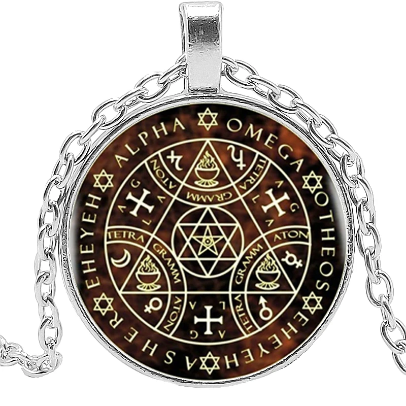 2019 Женские аксессуары для платья стеклянная Подвеска Бижутерия Sigil Волшебная