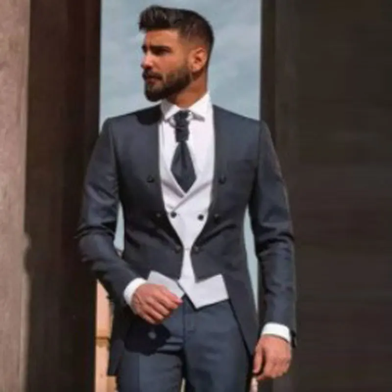 021 Burgundy Wedding Party Costume Popular Clothing Casual Host Africa Men's Suit Regular Fit Tuxedo 2 Peices Sets Jacket+Pants