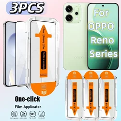 Premium Dust - Free HD Tempered Glass Screen Protector (3 - Pack) - OPPO Reno7 Pro 5G
