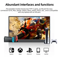 ZSUS 3840*2160 13-inch 4K Portable Monitor 60HZ For Laptop XBox PS4 / 5 Switch TV Box Cell Phone PC Extension Mobile - Image 5