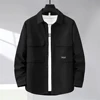 Bamboo Leaf Printed Jacket Men 12XL Plus Size Cargo Jacket Coat Male Fashion Casual Spring Autumn Jackets Big Size 12XL 3