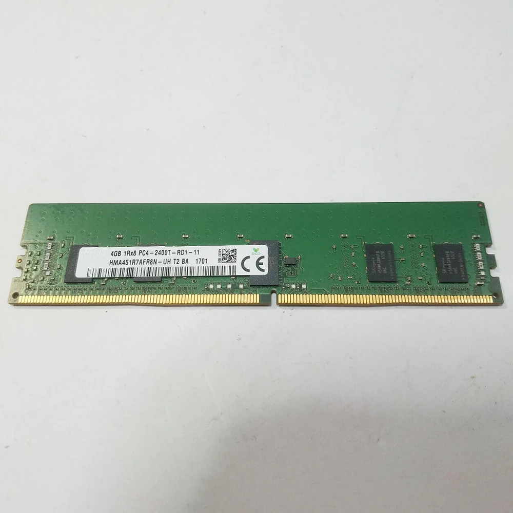 SK 하이닉스 RAM 서버 메모리, 4GB 4G 1RX8 2400T REG DDR4 HMA451R7AFR8N-UH, 1 개