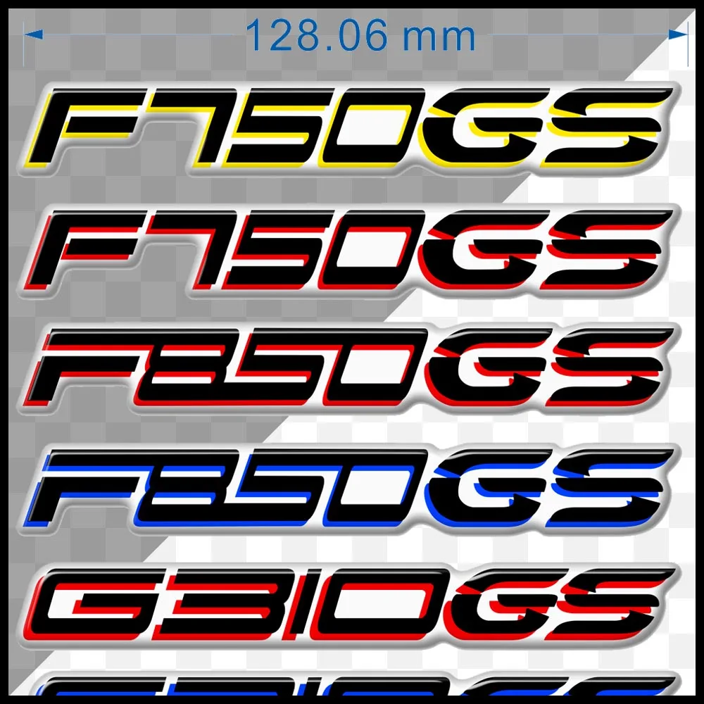 Pastiglie Serbatoio Per Bmw G310Gs F650Gs F750Gs F850Gs F 650 750 850 Gs Emblema Logo Protector Carenatura Adesivi Parafango Valigie Bagagliaio