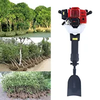Portable Garden Tree Digger Resist Wear for Forestry Seedlings and Vineyard Supports Garden Tool 2