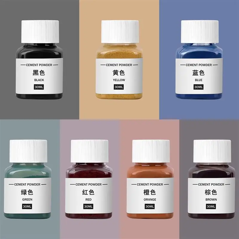 30ml Gypsum Cement Coloring Planter Pigment Gypsum Powder Color Concentrate Concrete Cement Plaster Mold DIY Handmade Supplies