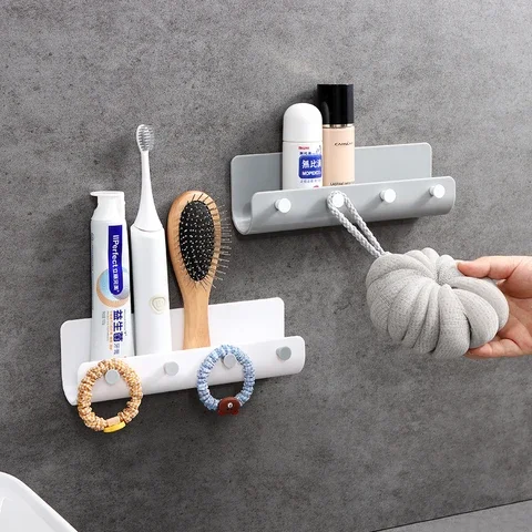 

Design Racks Hanging Door Bedroom Mount Shelf Phone Mobile Adhesive Hook Wall Storage Holder Organizer Hanger Key U-shaped