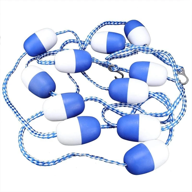 

Top!-11 Balls Safety Float Line-5M Swimming Pool Safety Separation Rope Float Rope Lane Line Swimming Pool Equipment