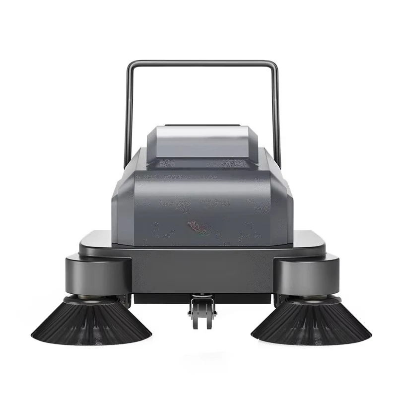 120W 보행식 전기 도로 청소기 1000mm 상업용 정원 낙엽 청소 기계