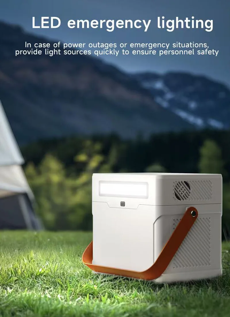 640000mAh 2000Wh 2000W LiFePO4 Battery 1200W/1000W Portable Power Station Genera