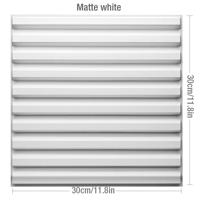 J-Matte white-12PCS