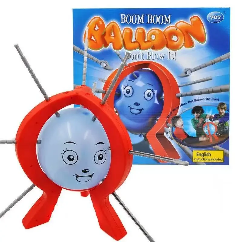 Boomboom Balloon Popping Game Exploding Balloons Party Game Family Fun Toy Board Games Sticks for Family Fun Stick Funny Toy 2