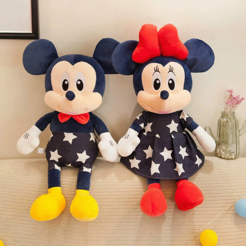 Peluche Mickey et Minnie Étoiles - Douceur Disney