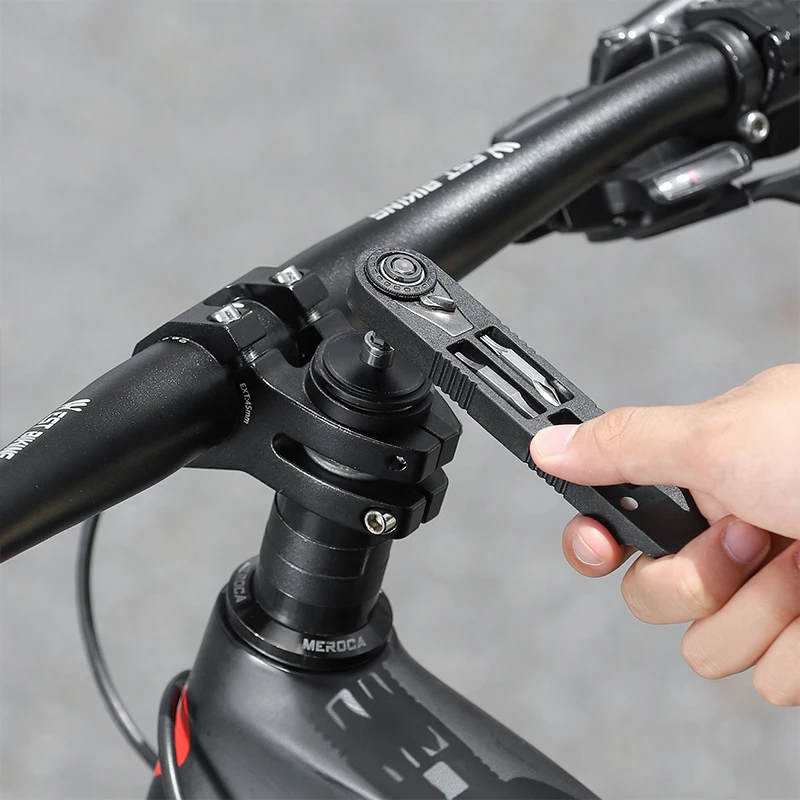 WEST BIKING Portable Bicycle Wrench & Lever Kit 4