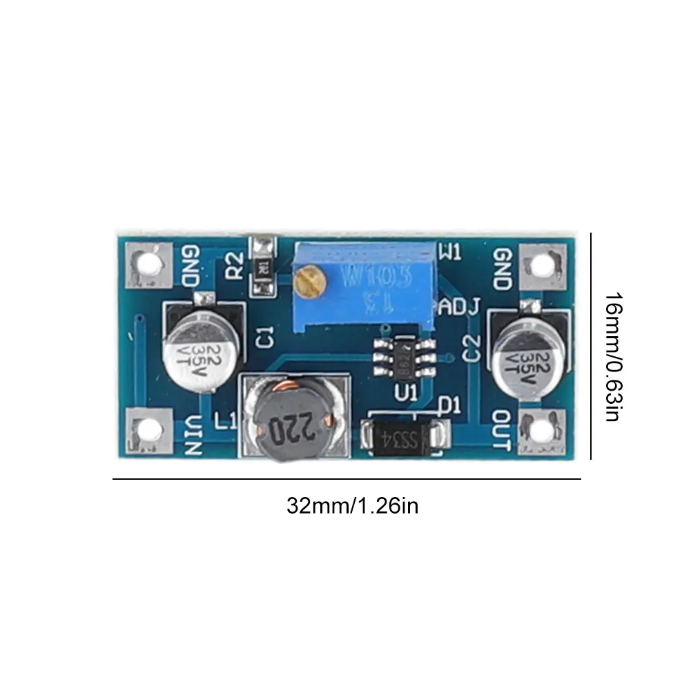 XH-M415 DC DC Power Supply Module 2-24V To 3-28V SX1308 Booster Power Supply Module Adjustable Multi-function for Multimeter