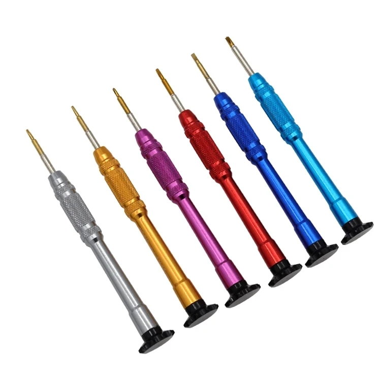 1 Stück Präzisions-Schraubendreher T2/T4/T5/T6/Y/Kreuz/Schlitz/Pentalobe/Hex für Uhr/Telefon/Computer/Brille DIY Handy-Reparatur – Detail 2