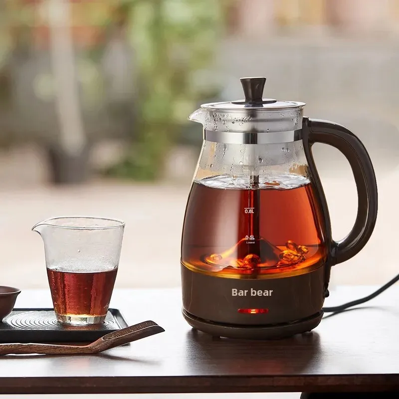 Bear Tea Kettle ZCQ-P10G5 Black Tea Small Office Home Use Steam Pot Electric Maker Chinese Landscape Design