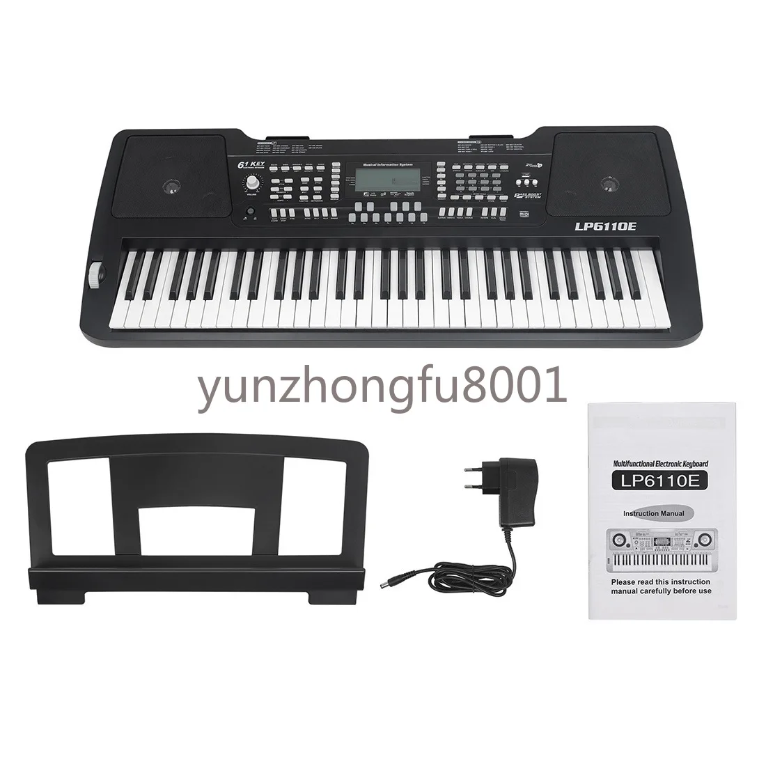 

Intelligent 61-Key Electronic Piano Multifunctional Digital Electronic Keyboard Keyboard Piano Adult Beginner Professional