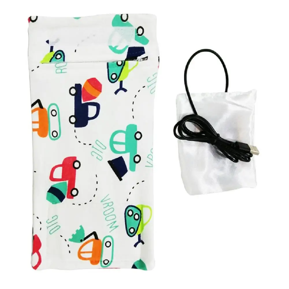 휴대용 USB 우유 워머 절연 가방, 여행용 컵 워머, 아기 수유 병 커버, 따뜻한 히터 가방, 유아 수유 병 가방