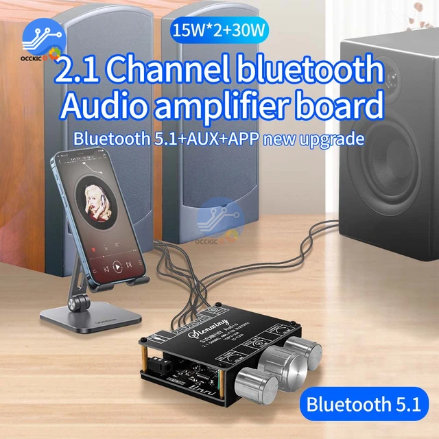 2,1 kanal 5,1 Bluetooth 15W * 2 + 30W Audio Power Verstärker Bord Modul  Hohe und Low Ton subwoofer APP Bluetooth Passwort - AliExpress