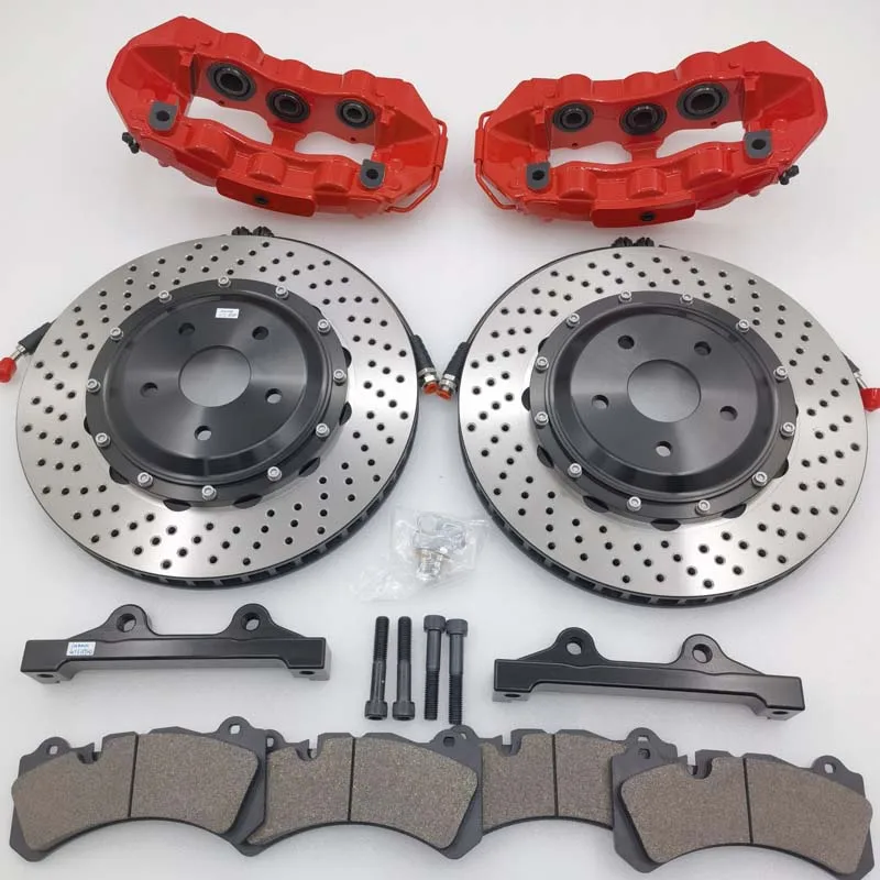고성능 6포트 브레이크 시스템 355 362 380 405mm 디스크 캐딜락 에스컬레이드 캐딜락 CTS-V BMW 빅 브레이크 키트 LB용 신제품
