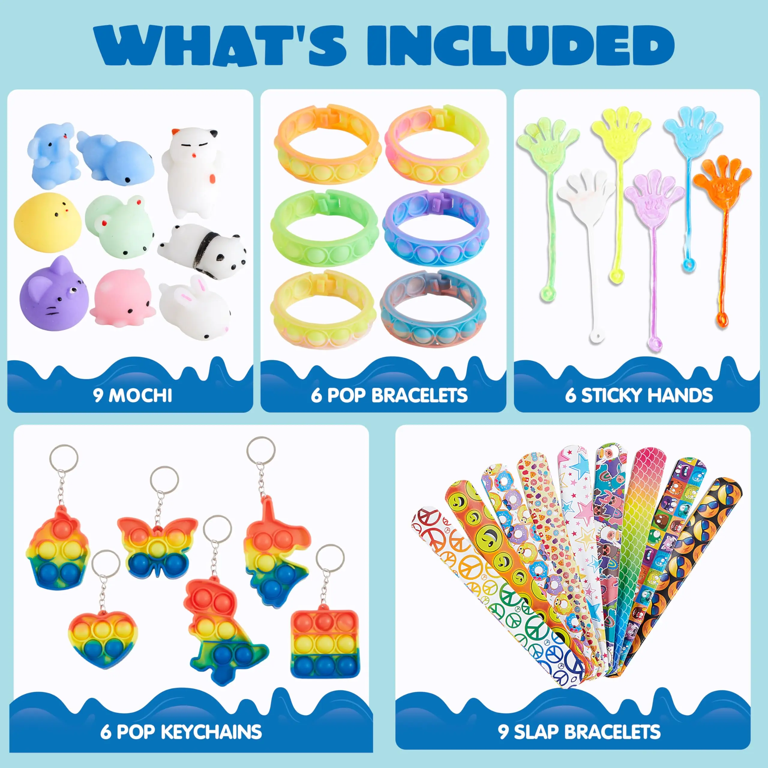 Kids Fidget Toy Pack 3