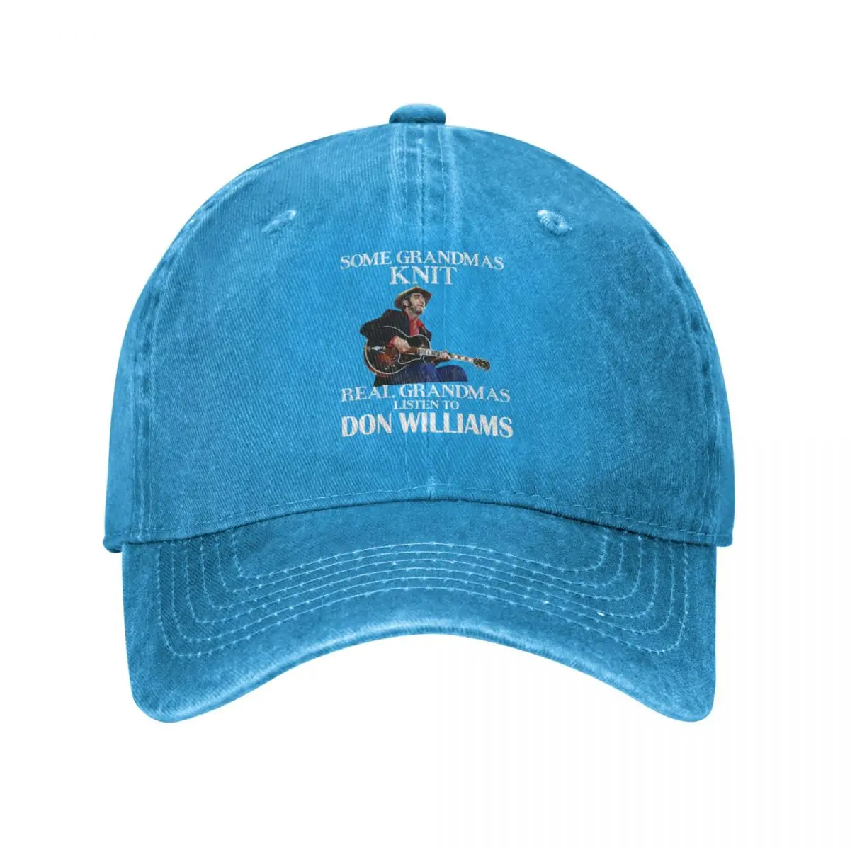 

Don Williams Country Artist Pays Tribute The Hit Ballad Some Grandmas Knit Real Grandmas Listen To Baseball Cap