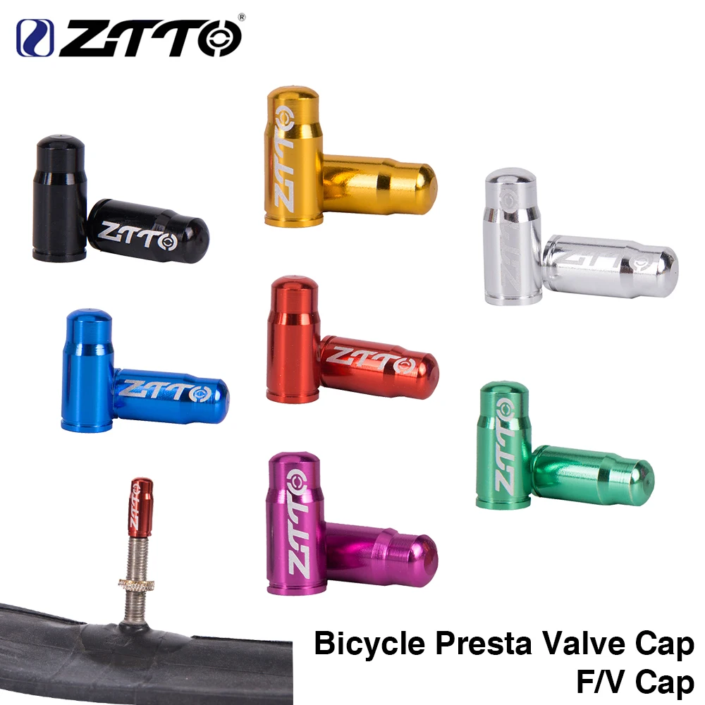 Ztto 2pcs Mountain Bicycle Presta Valve Caps F/v Protector For Mtb Road