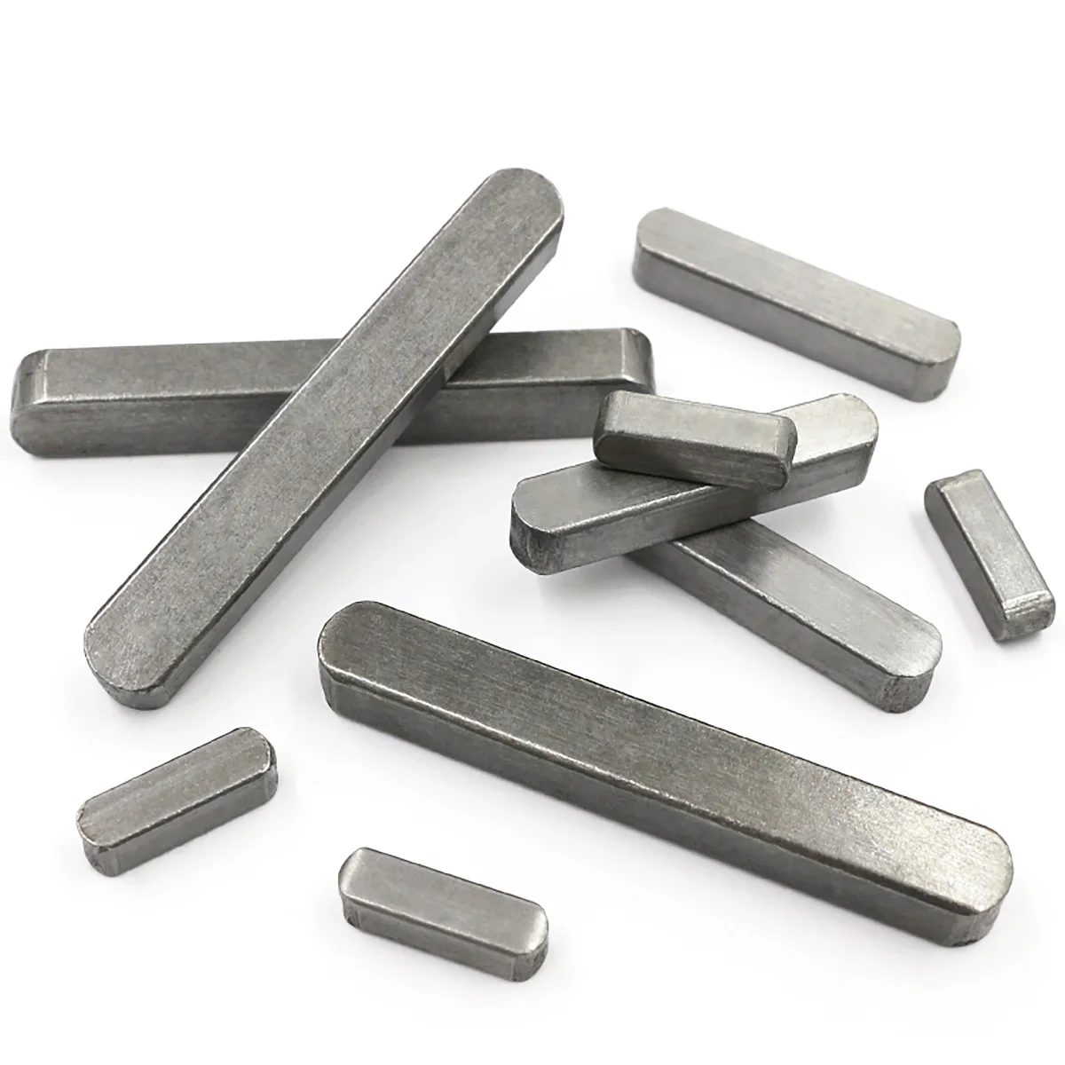 

Carbon Steel Two End Half Round Flat Key Pins 12/14/16/18/20/22