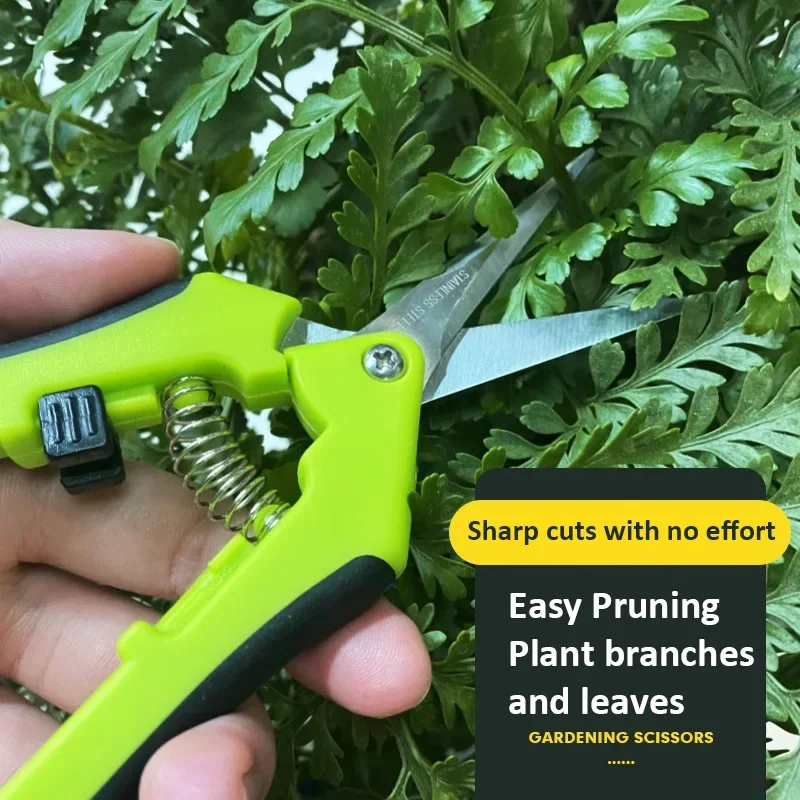 Stainless Steel Garden Pruning Scissors 1