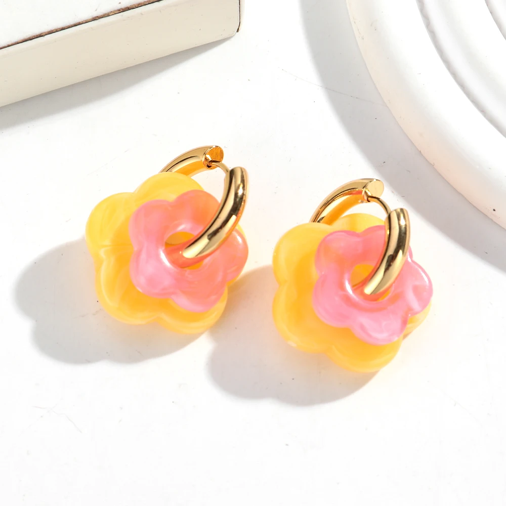 yellow pink