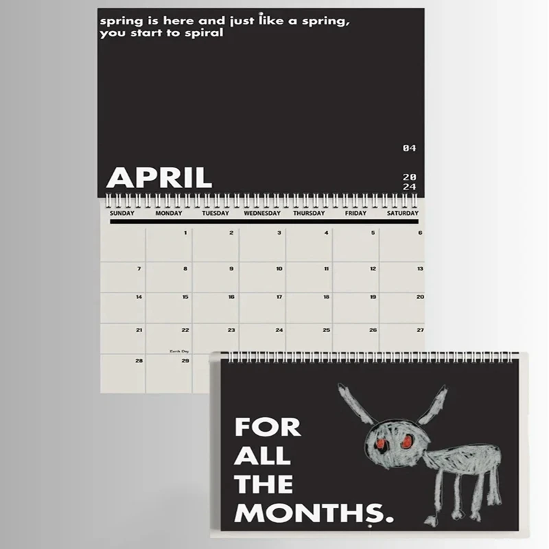 

Ovo Drake 2024 Calendar For All The Months Drake Slime You're Out Calendar Planner Self Discipline Planni Wall Calendar Durable