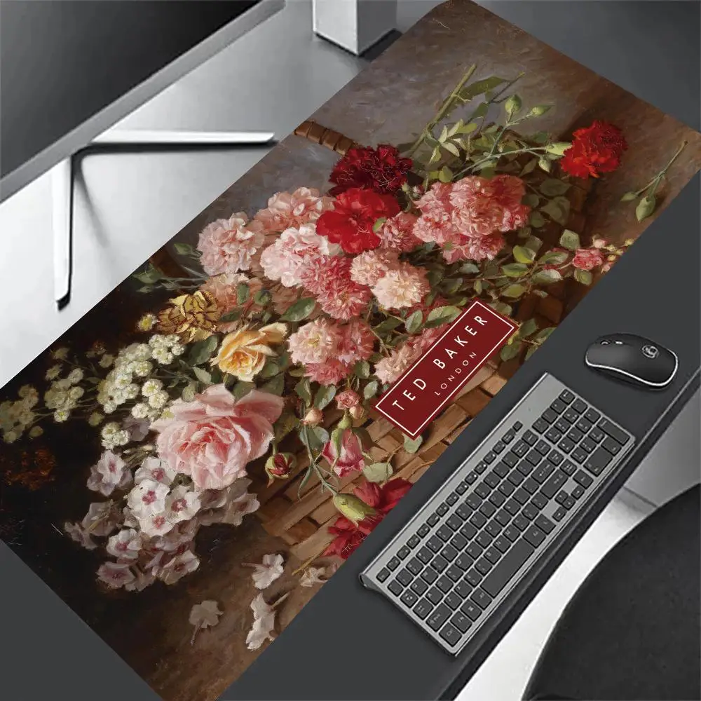 F-Flowers Teds Design-Bakers Mouse Pad Mouse Pad Chi G-Sr-Se Professional E-Sports Tappetino Per Mouse In Gomma Da Gioco Con Superficie Fine Liscia