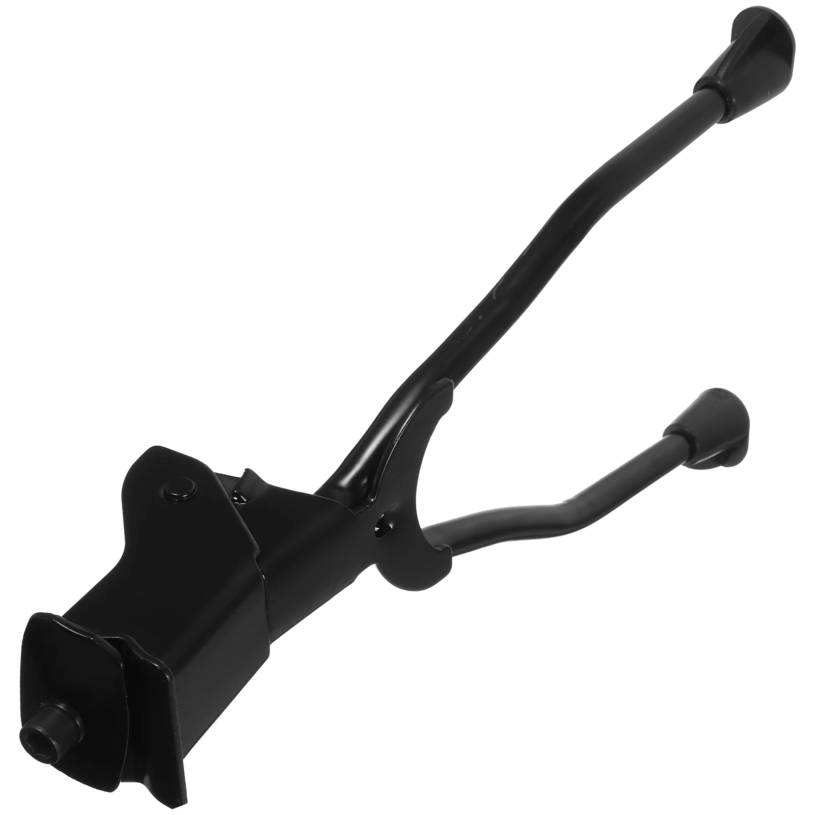 

1pc Double Leg Holder Bike Kickstand Parking Rack Mountain Bike Support Side Kick Stand Foot Brace (Black)