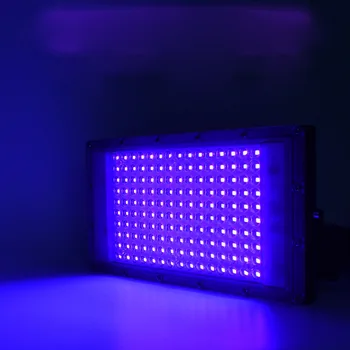LED 자외선 경화 램프, 보라색 빛, 365nm, 395nm, 형광 감지 램프, 그림자 없는 접착제, 녹색 오일, r레진, 100W, 300W
