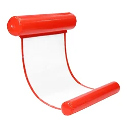 Deluxe Inflatable Floating Water Hammock Lounge - Max Load 200kg (Red)