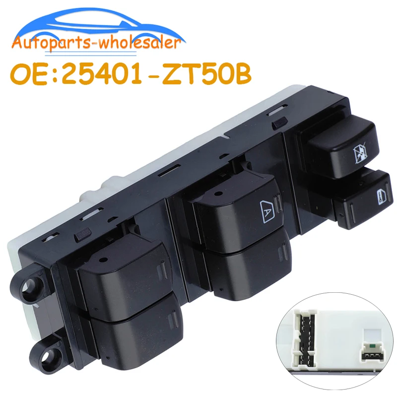 Nissan Power Window Switch 25401ZT50B Pathfinder Sentra