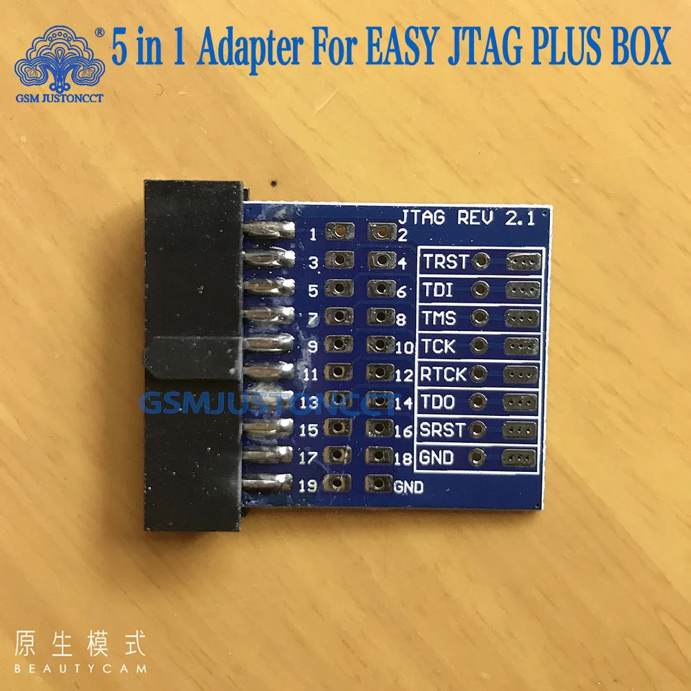 Easy Jtag 플러스 박스, ESAYJTAG 도구용 어댑터 세트, JTAG, ISP1BIT, ISP4BIT, U-SOCKET, E-SOCKET, 5 in 1, 신제품
