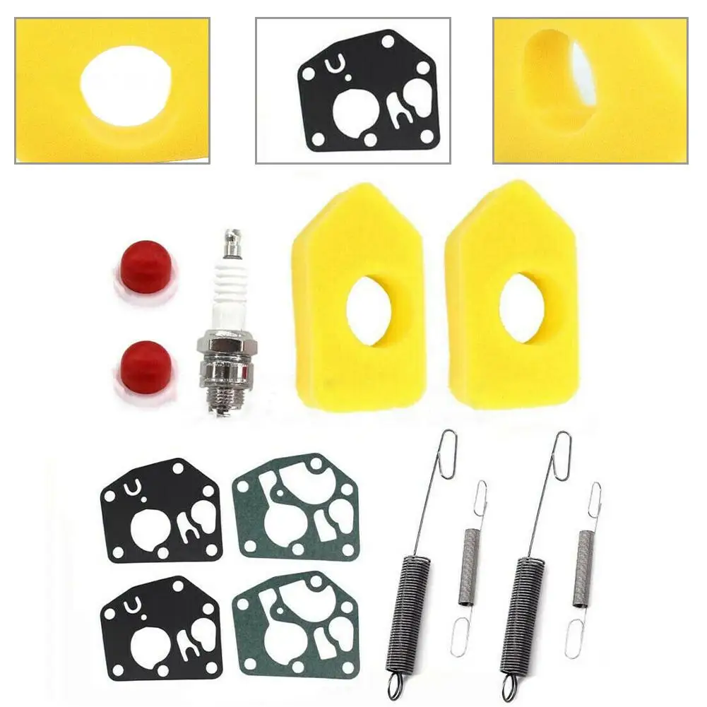 2set Air Filter Primer Bulb Spring Diaphragm Gasket For Sprint And