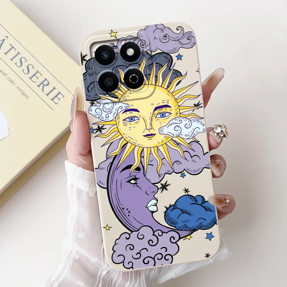 Shockproof Fashion Bowknot Marble Soft Liquid Silicone Case