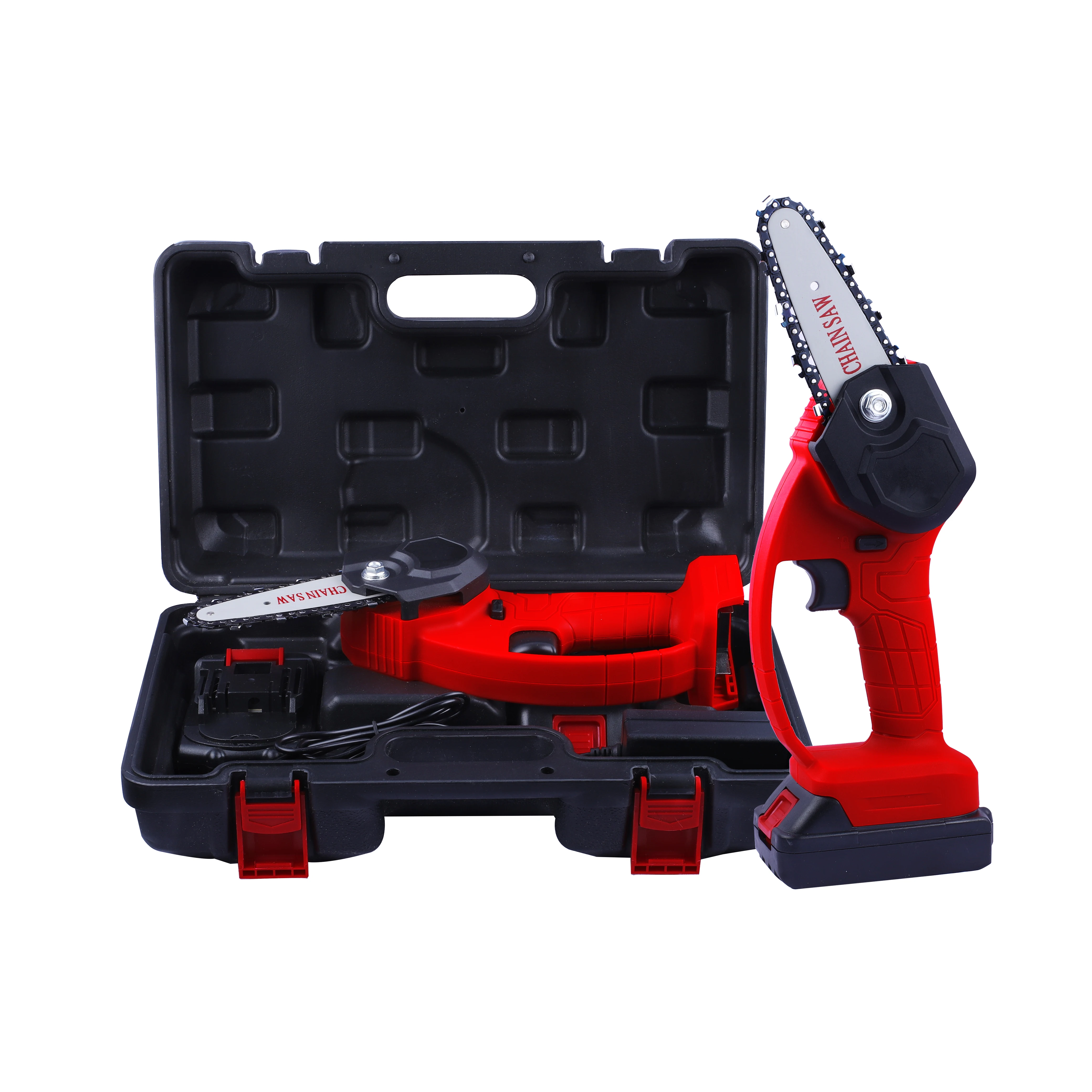 4 Inch Cordless Electric Portable Chainsaw with Brushless Motor Pruning Shears Small Chainsaws for Sale exquisite and reliable air filter kit for echo chainsaws cs590 cs600p cs620p with corrosion resistant material