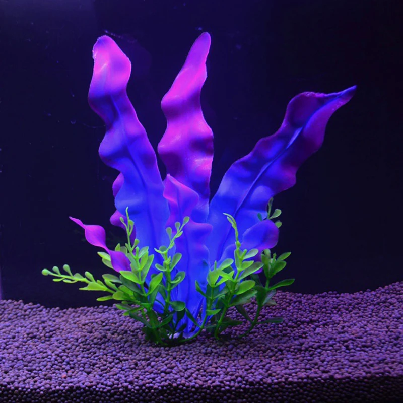 Artificial Aquarium Decoration Plant Plastic Water Grass Fish Tank Plants Simulation Underwater Decor Piante Acquario artificial plants artificial aquarium plants fish tank decorations aquarium ornaments fish tank ornaments
