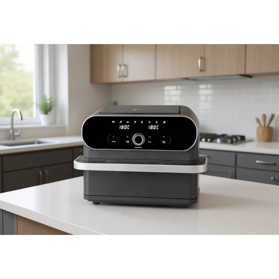 Elite Flexi Drawer Digital Air Fryer 1700W Graphite