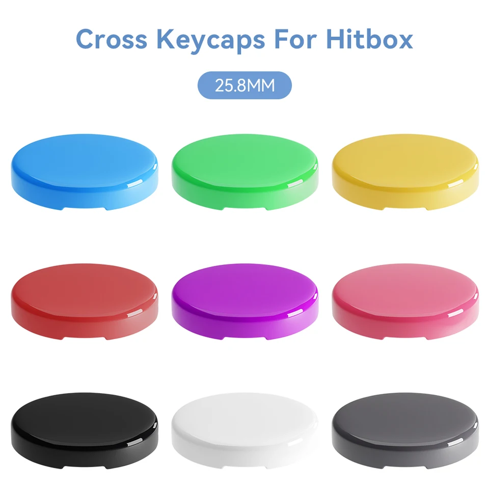 Hitboxボタンキャップの交換,9色,薄型,Hitboxコントローラー用キー