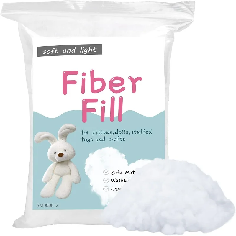 Polyester Fiber Fill Multiple Weights Pillow Stuffed Animal Cushion Stuffing DIY Craft Set