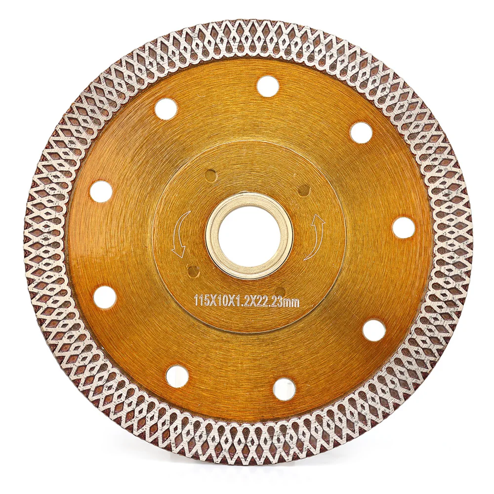 цена Free shipping 115mm (4.5) circular saw blade for porcelain Diamond cutting blade