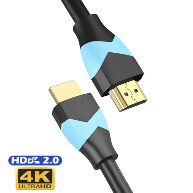 HDMI-compatible Cable Video Cables HDMI 2.0 Gold Plated 1.4 4K@120Hz 1080P  3D Cable for HDTV Splitter Switcher PS5 0.5m 1m 2m 3m - AliExpress